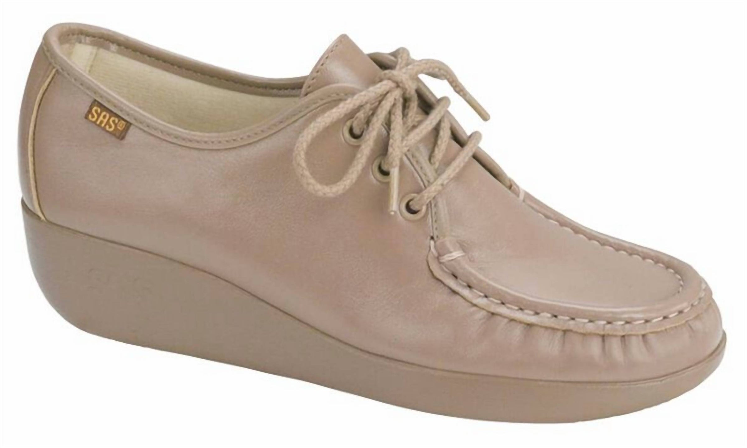 Sas - Women's Bounce Lace Up Moc Shoes - Wide