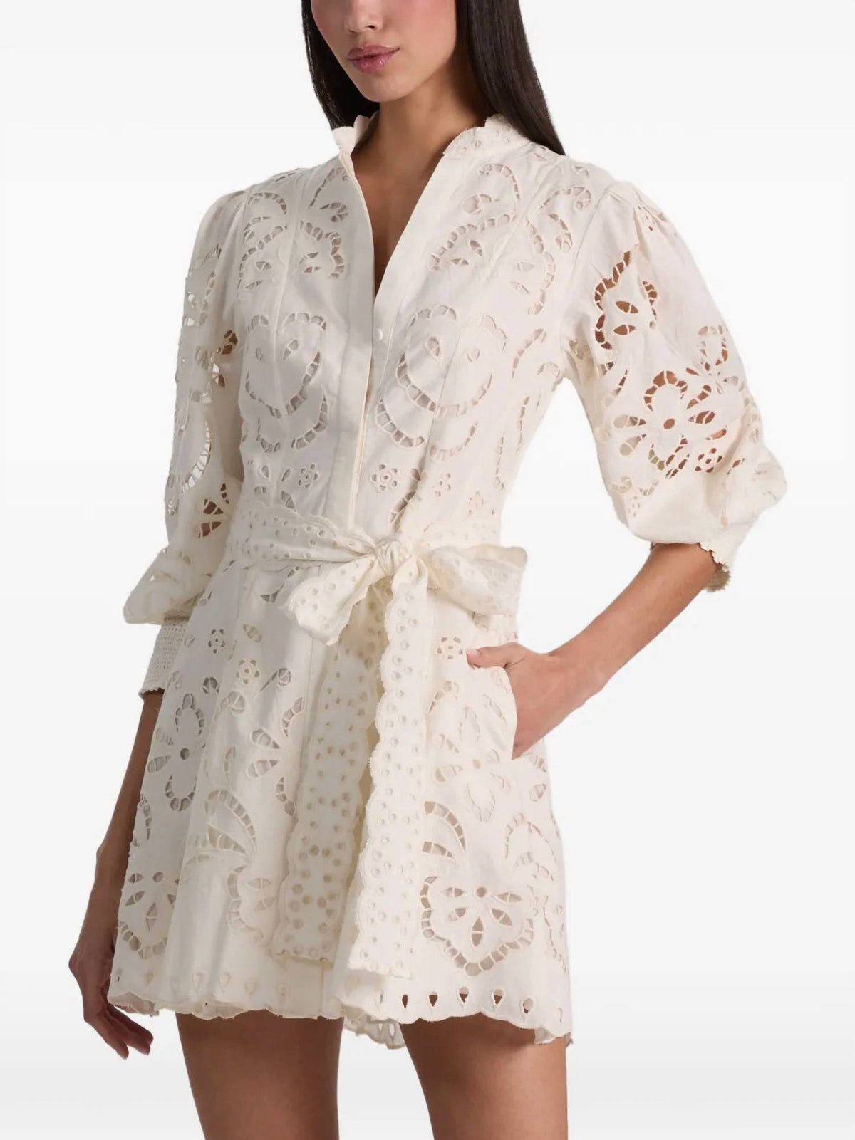 Alice + Olivia - Lucy Shirt Mini Dress