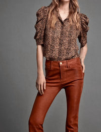 Frame - Gillian Puff Sleeve Top
