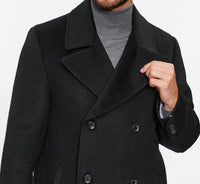 Guess - Bel-air Melton Wool Blend Pea Coat