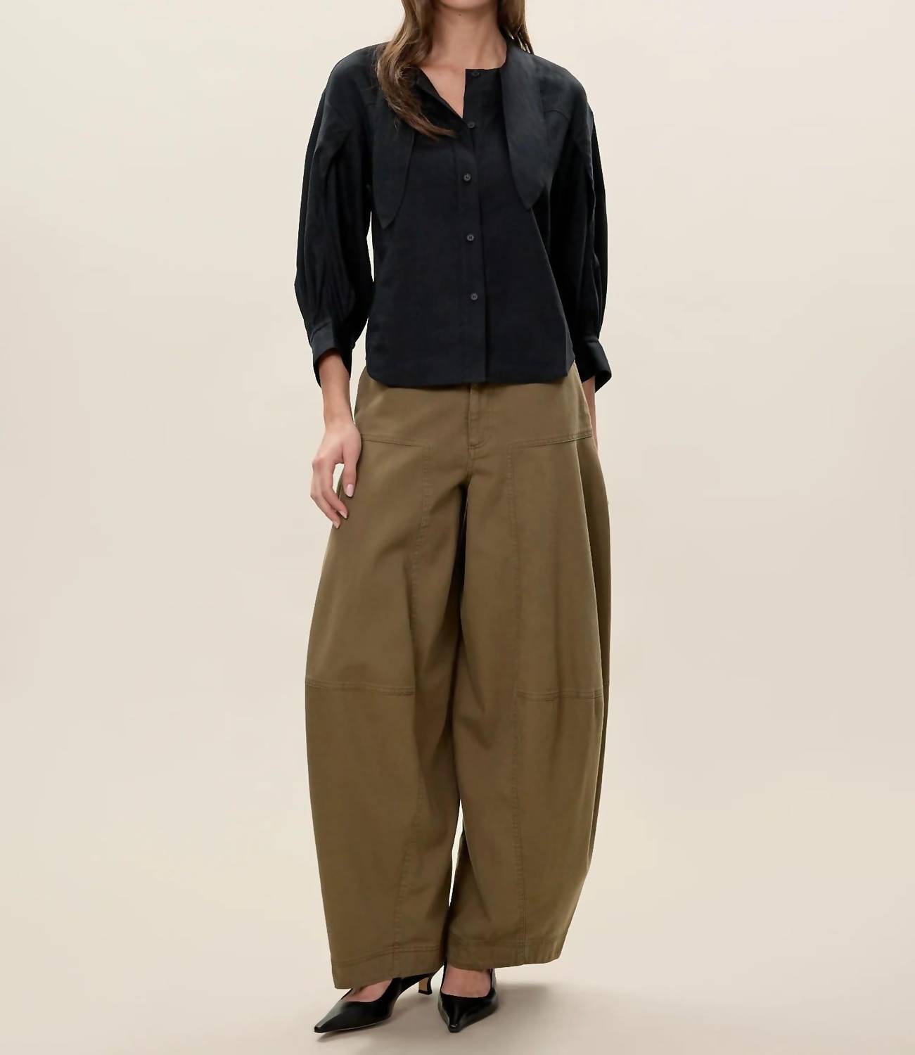 Rebecca Taylor - Stretch Linen Top