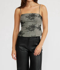 Lucy Paris - Heather Embroidered Top