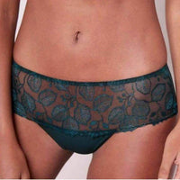 Simone Perele Lumineuse Lace Boyshort in blue - women's intimate