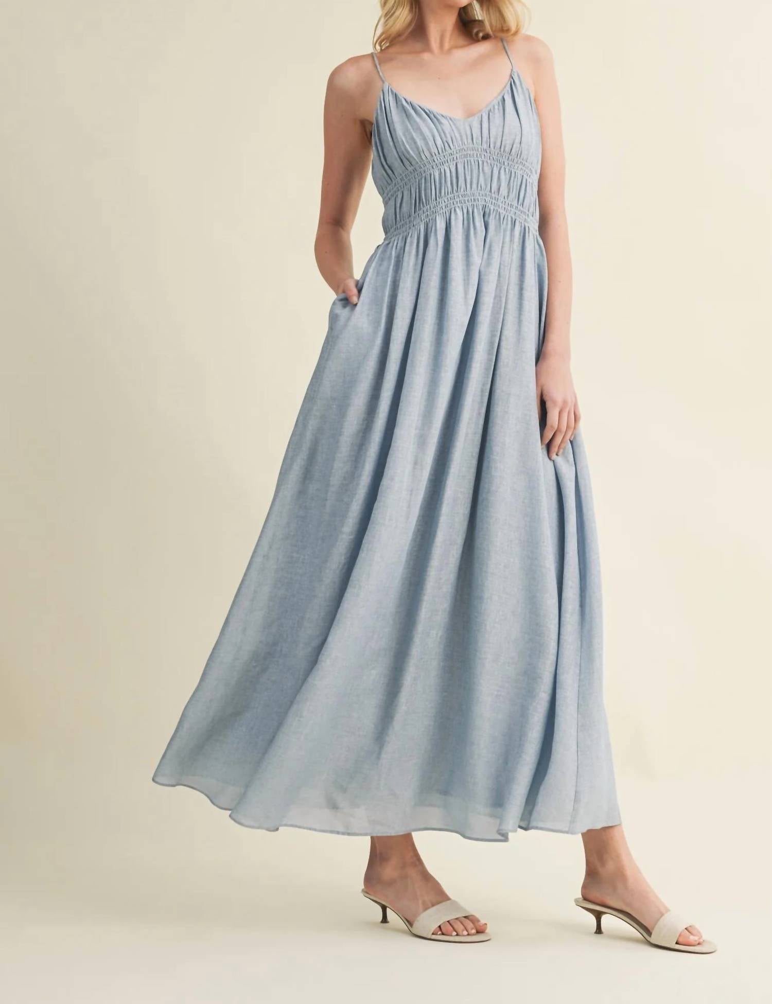 Nyland - Helia Linen Cami Dress