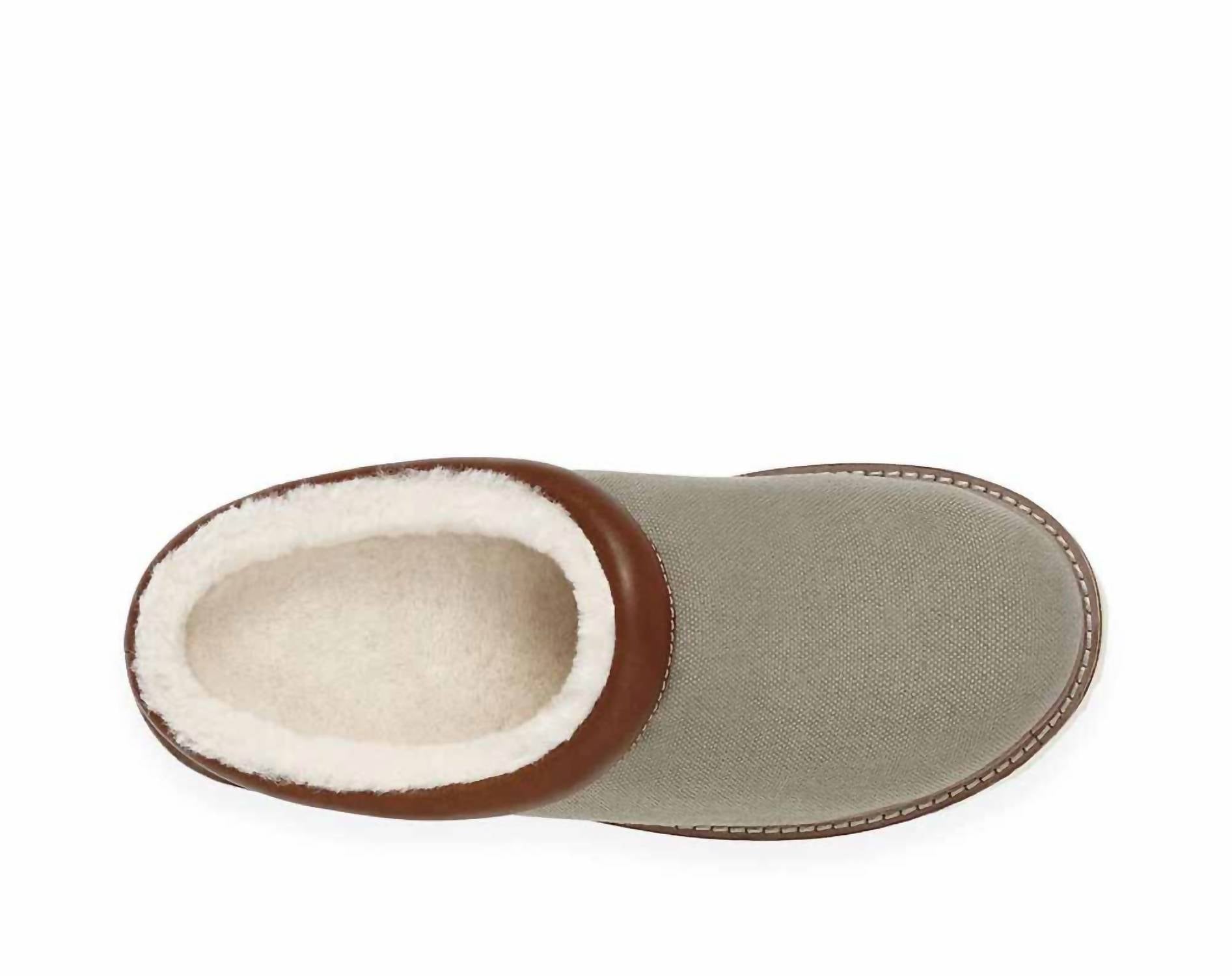SANUK Women's Cozy Vibe Slipper Sl Shoes in shale - women's shoe - view 4