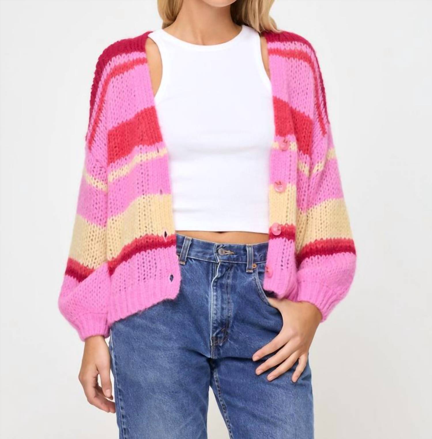 L*Space - Lido Button Down Cardigan