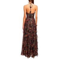 Ramy Brook - Idella Printed Halter Gown