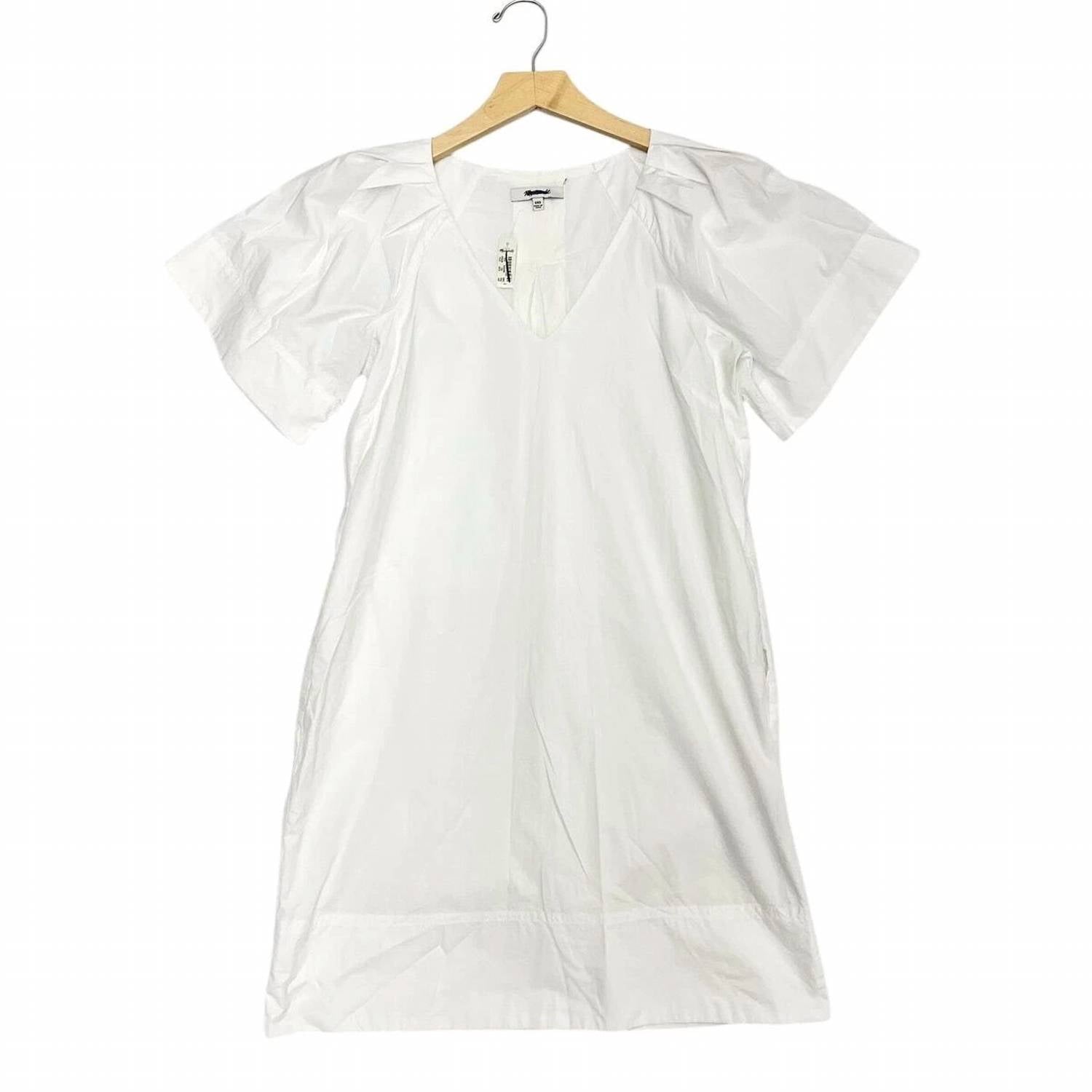 Madewell - V-neck Mini Shirtdress