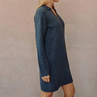 Bella Dahl - Collared Pullover Sweater Dress