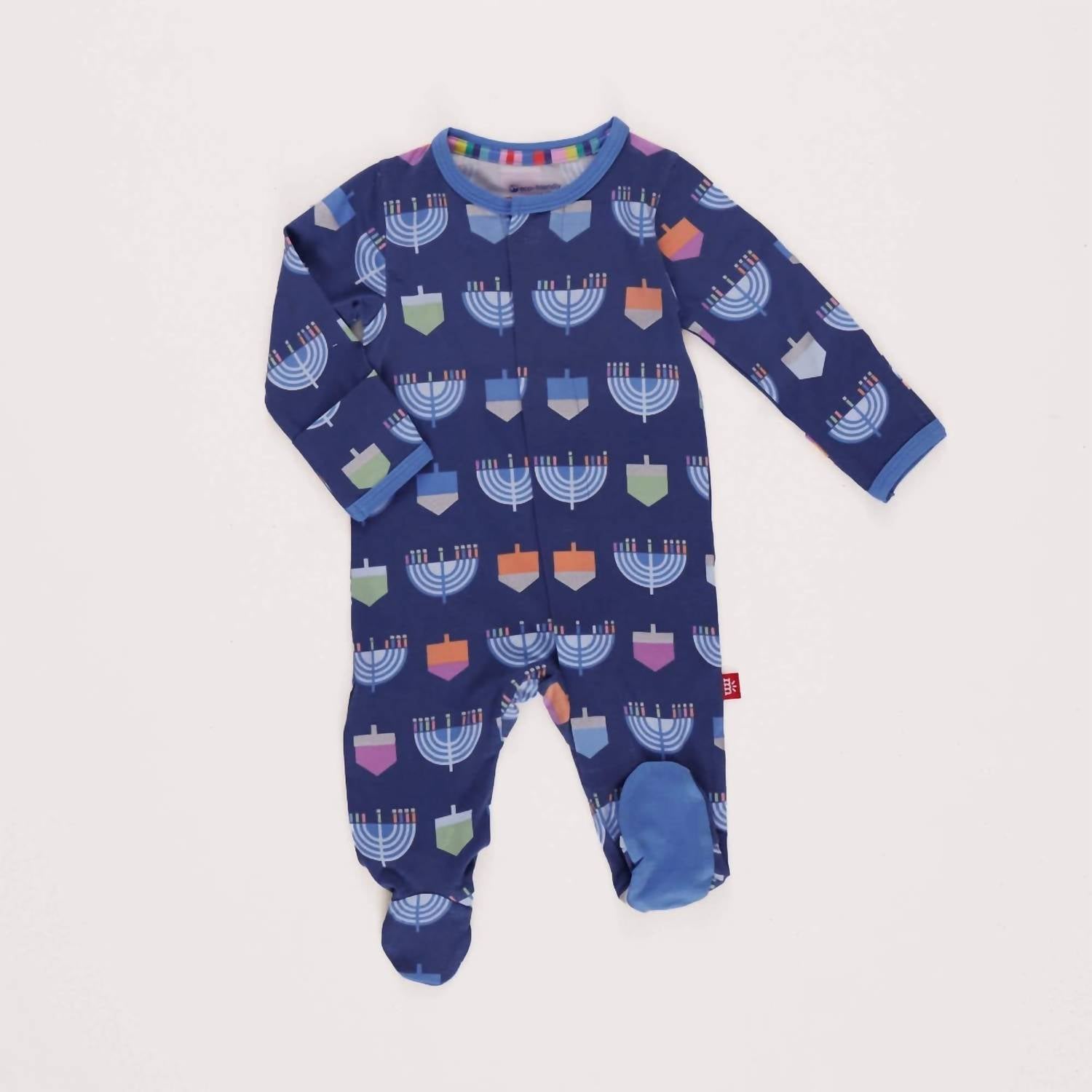 magnetic me Infant's Spin Me Footie in blue - kids' item