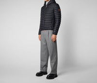 MEN'S PUFFER HOODIE COAT
