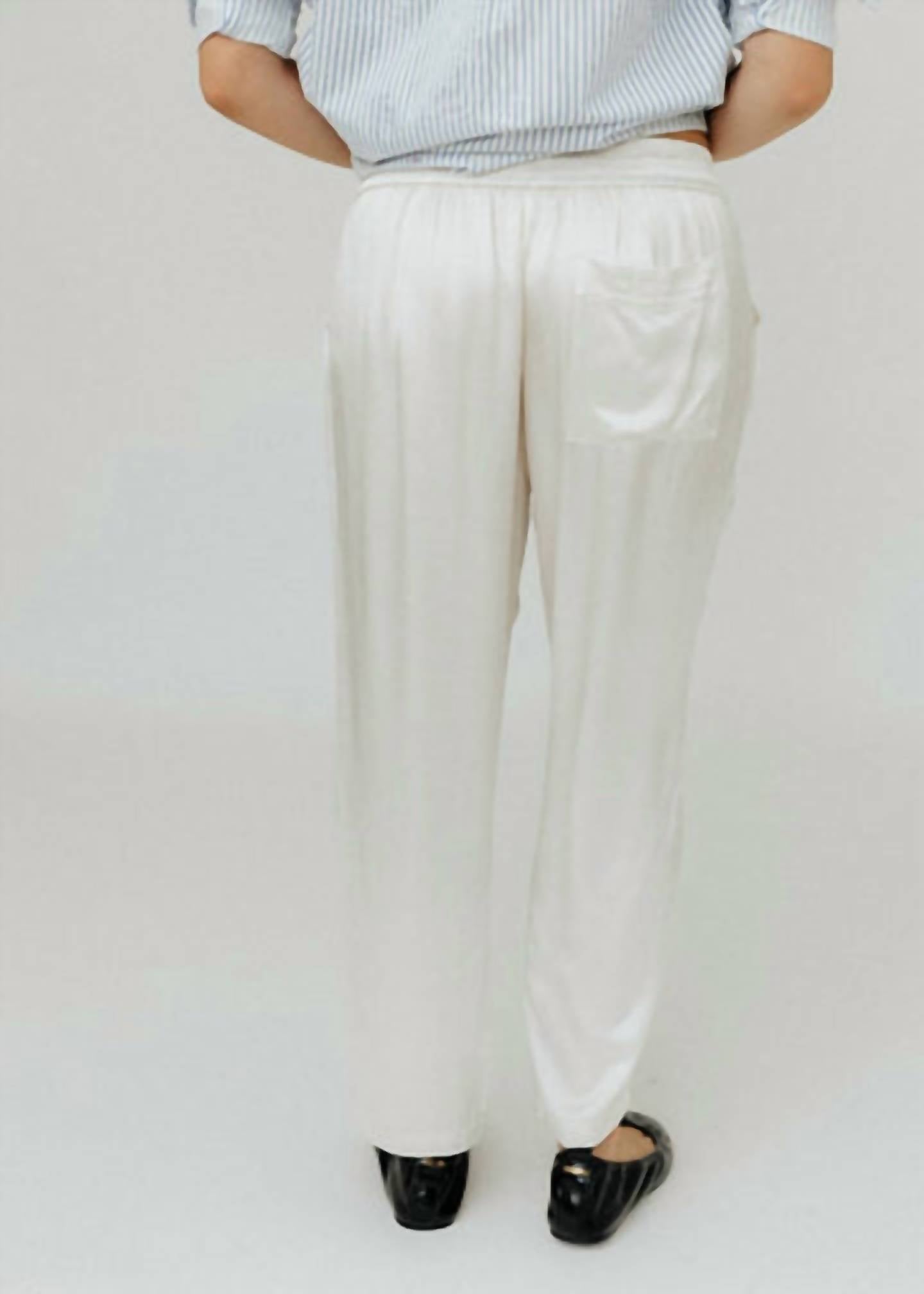 Raquel Allegra - Trapunto Pant