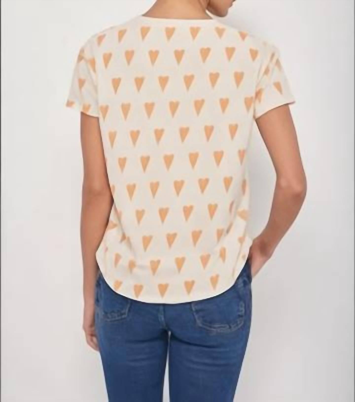 Lisa Todd - Heart Hype Crew Neck Tee
