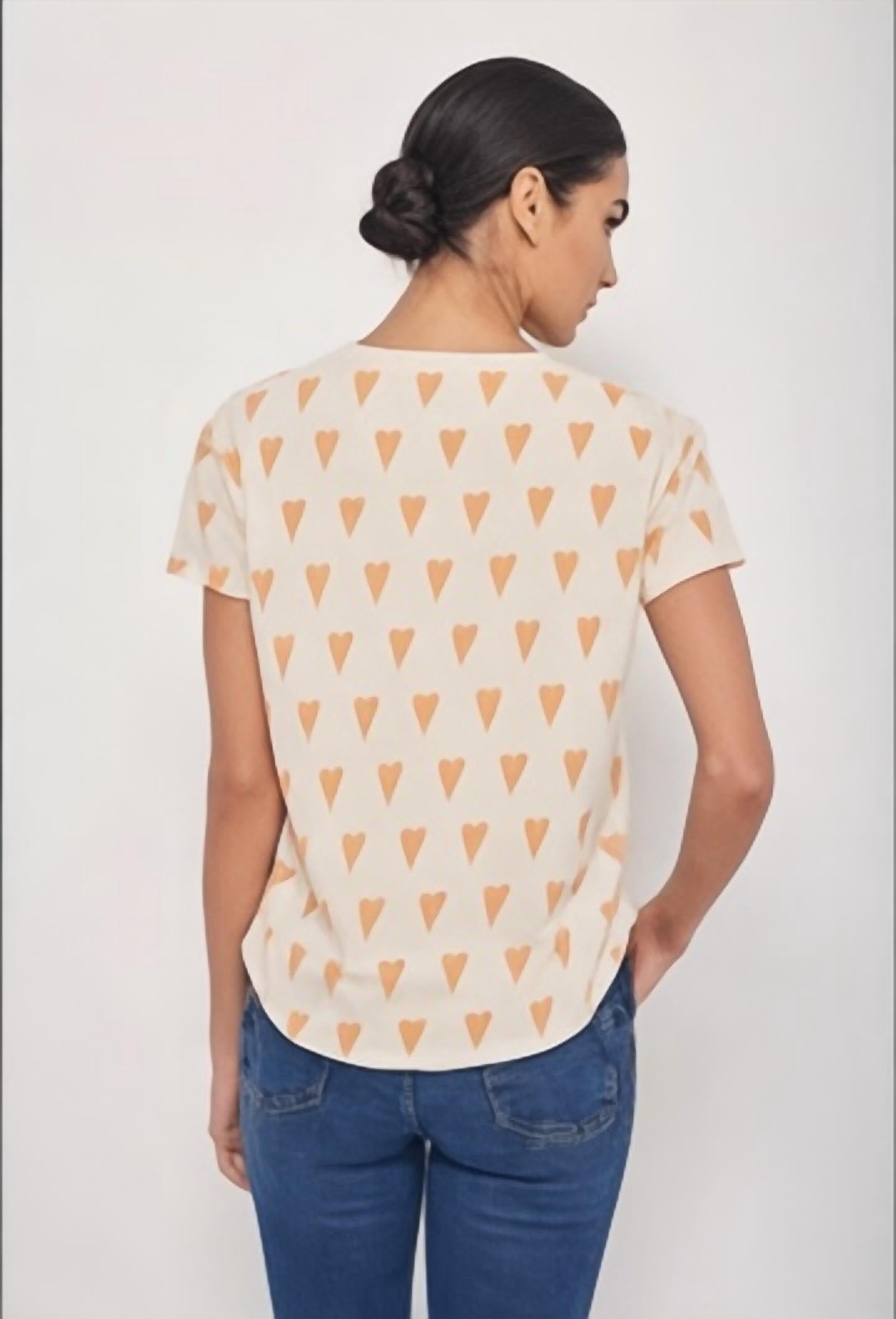 Lisa Todd - Heart Hype Crew Neck Tee