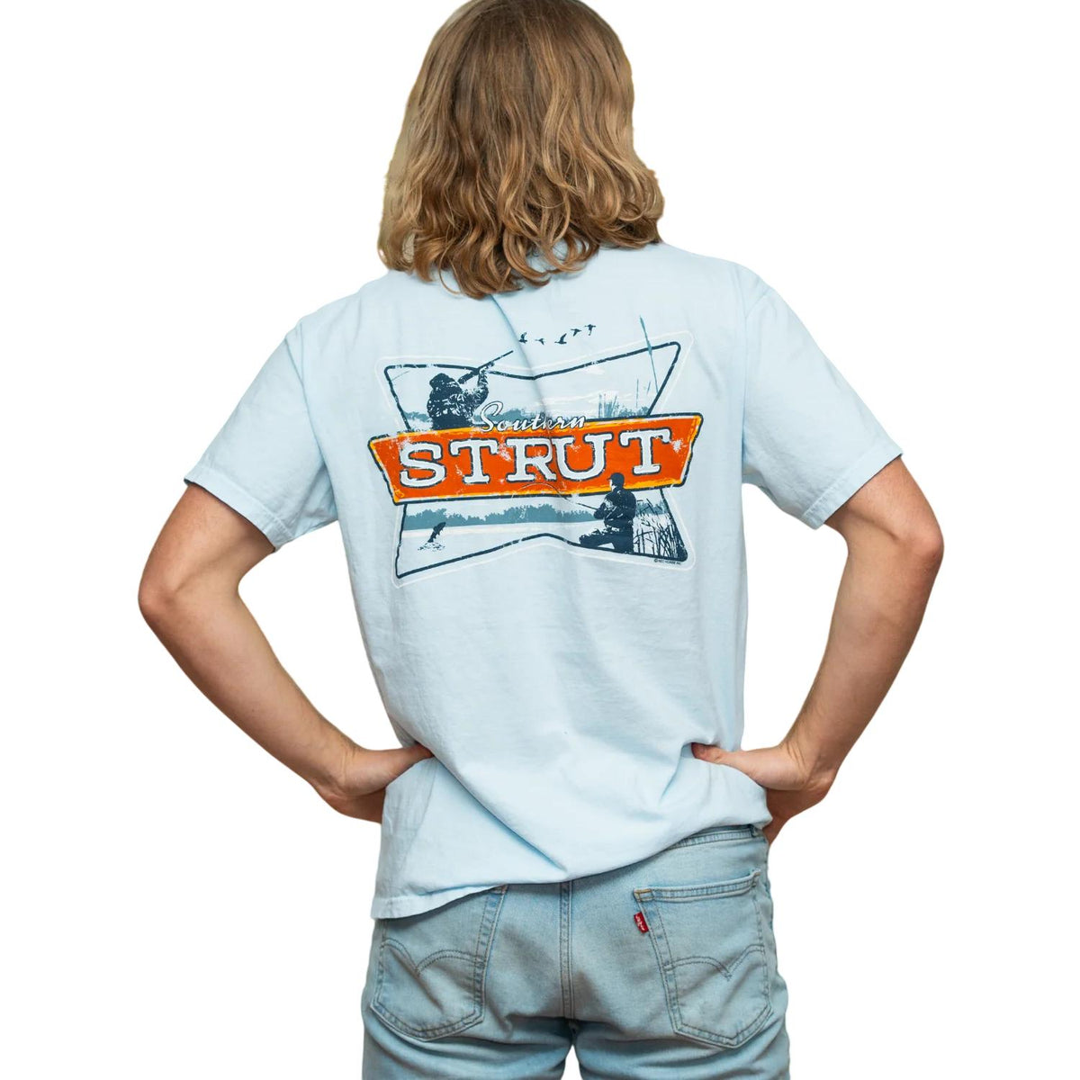 Southern Strut - Retro Duck Hunt Tee