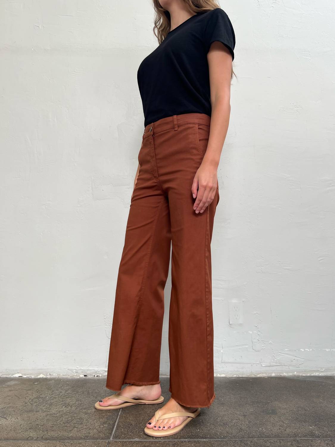 Kait Hi-Waisted Jean in Stretch Twill