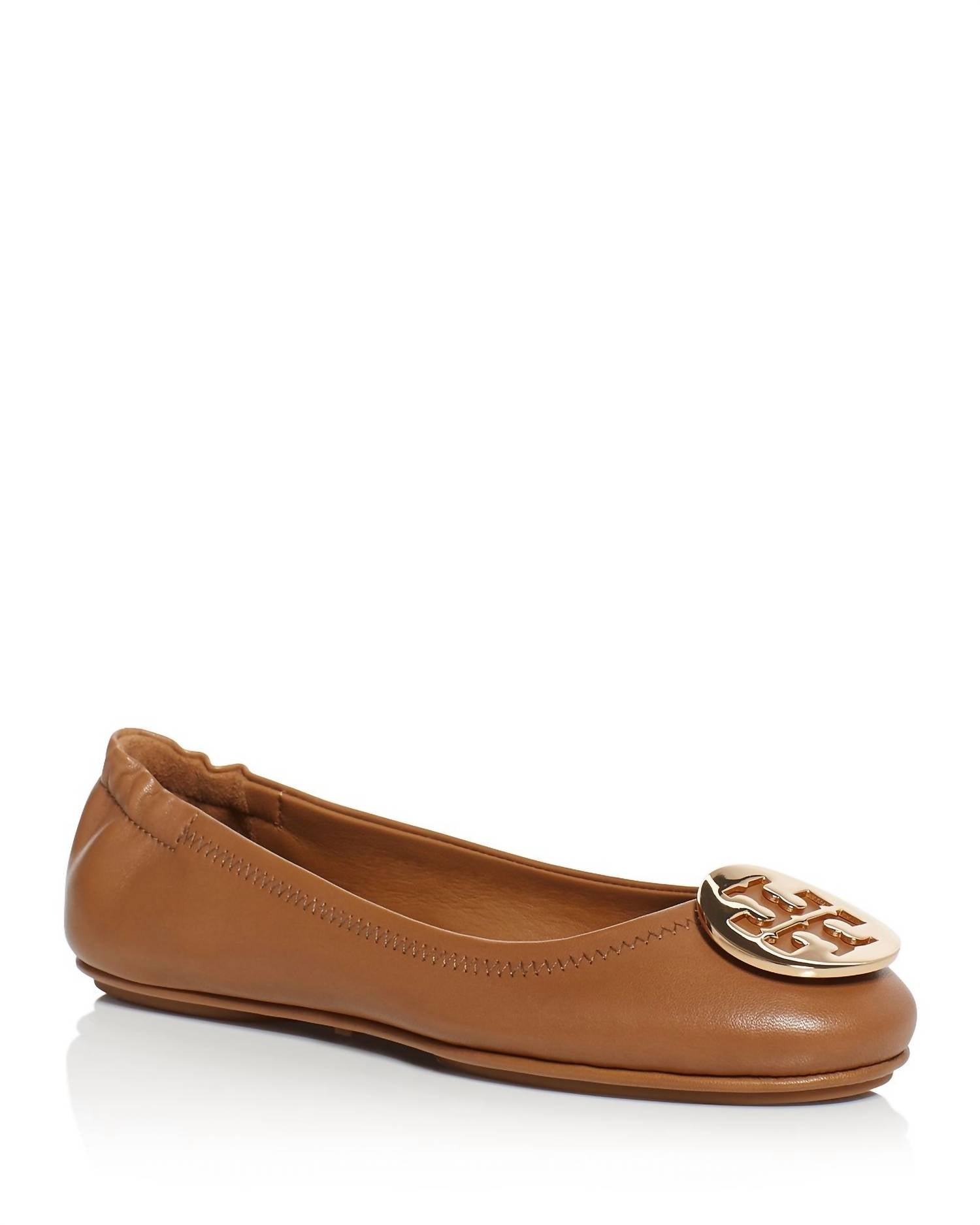 Tory Burch - Women's Minnie Travel Ballet Logo Shoes