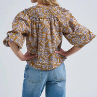 Ulla Johnson - Florelle Open Neck Blouse