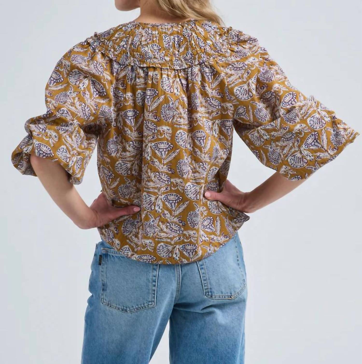 Ulla Johnson - Florelle Open Neck Blouse