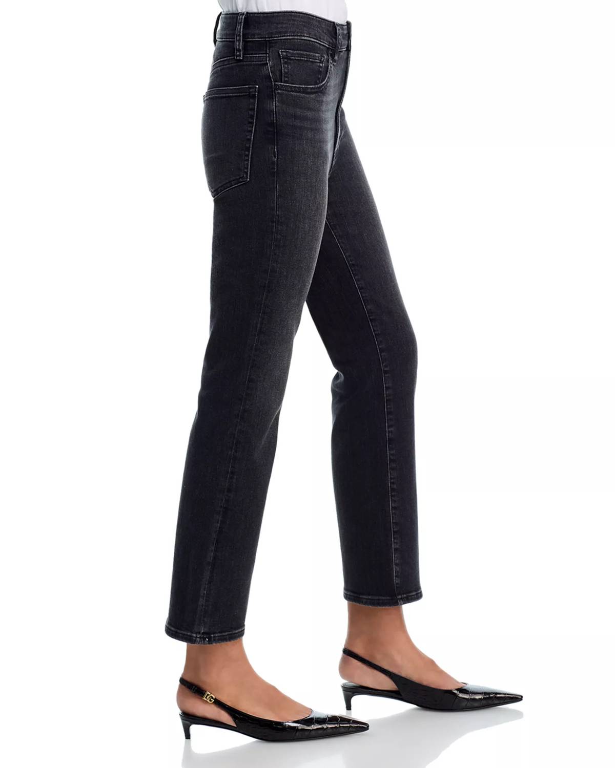 Frame - Reboot Crop High Rise Ankle Jeans