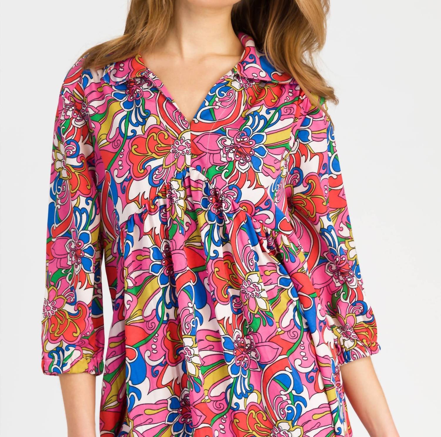 An'Ge - Teri Shirt Dress