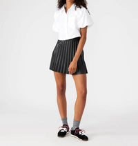 STEVE MADDEN Isha Skirt in black 2 - women's skirt - alternate view