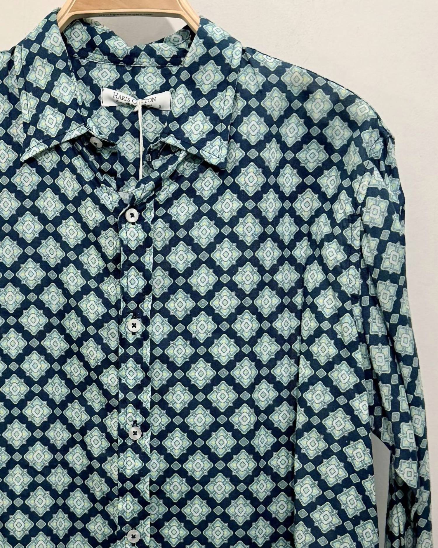 Haris Cotton - Men's Haris Printed Long Sleeve Top