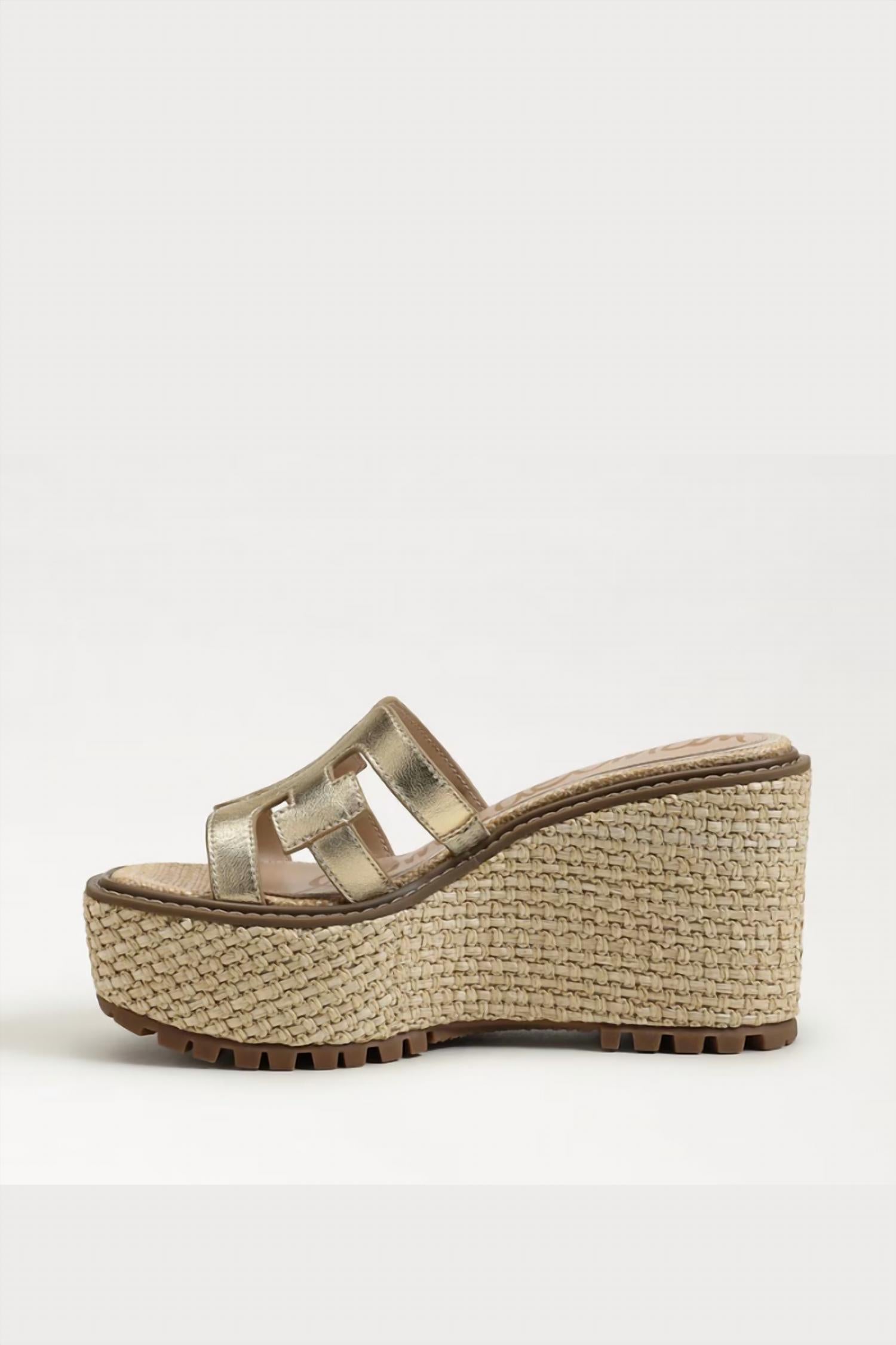 Sam Edelman - Women's Laine Platform Wedge Sandal