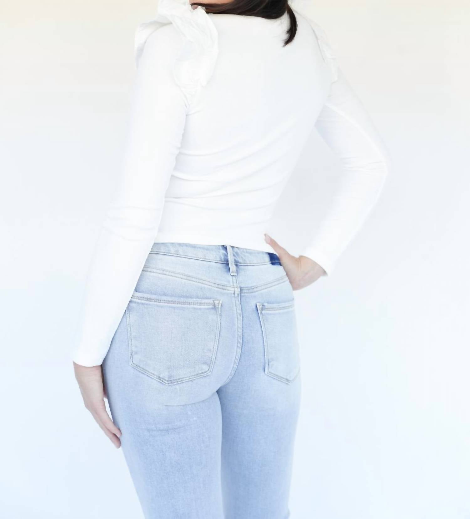 Falcon Park - Luna Ruffle Top