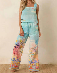 Paradisa - Gulf Coast Reef Print Pants