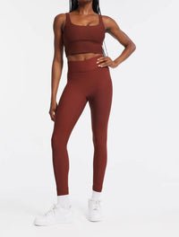 Bandier - Center Stage Rib Leggings