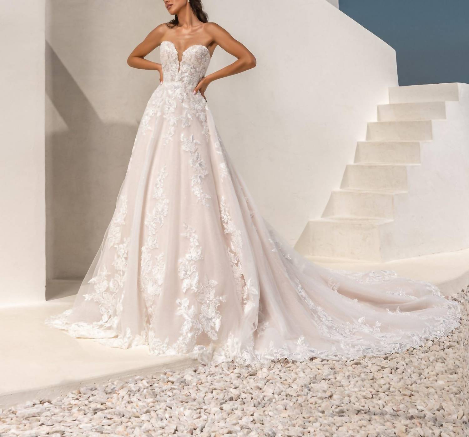 Kitty Chen Couture - Lucy Strapless Wedding Dress