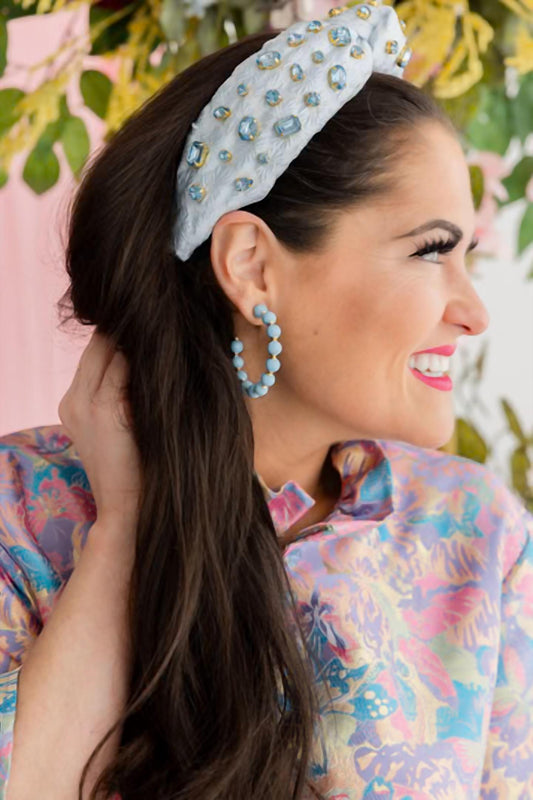 Brianna Cannon - Women's Beaded Hoop Earrings