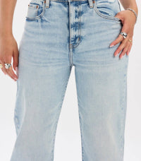 Daze - Pleaser High Rise Wide Ankle Jeans