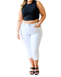 White Birch - Best Friends Cropped Tank