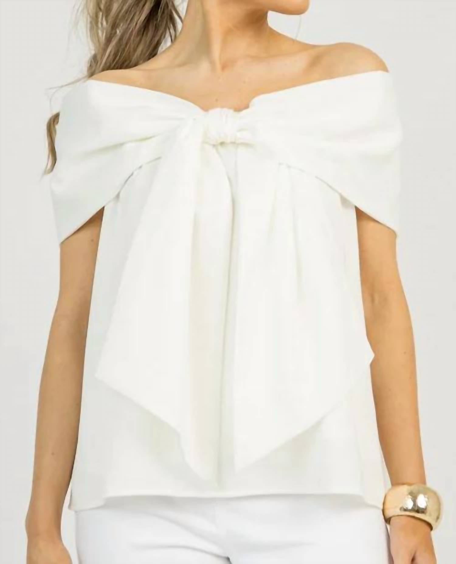 Tcec - Elegance Bow Blouse