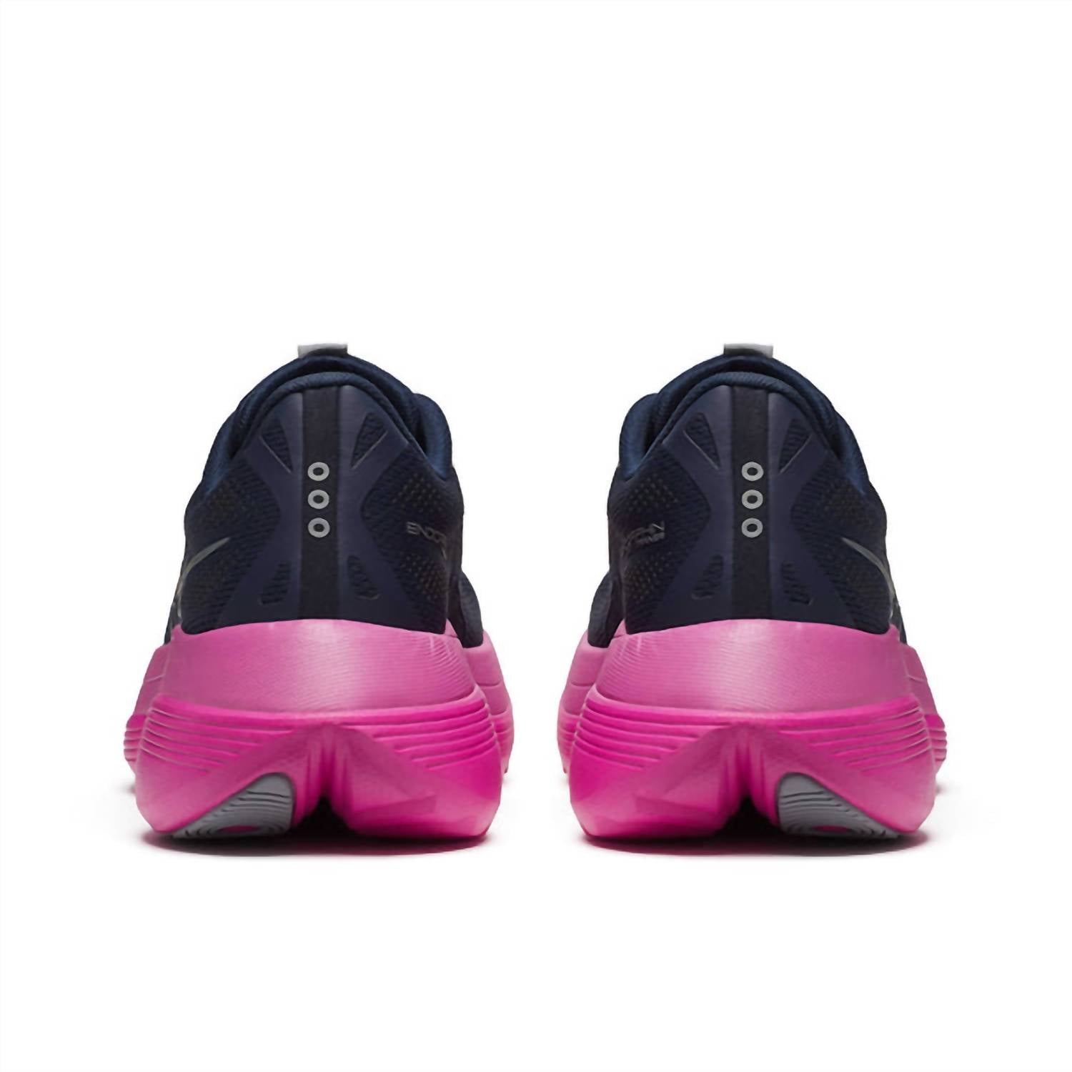 SAUCONY Women's Endorphin Trainer Sneakers in navy fuschia - women's shoe - view 5