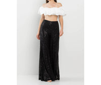 The Sang - Wide Leg Sequin Pant
