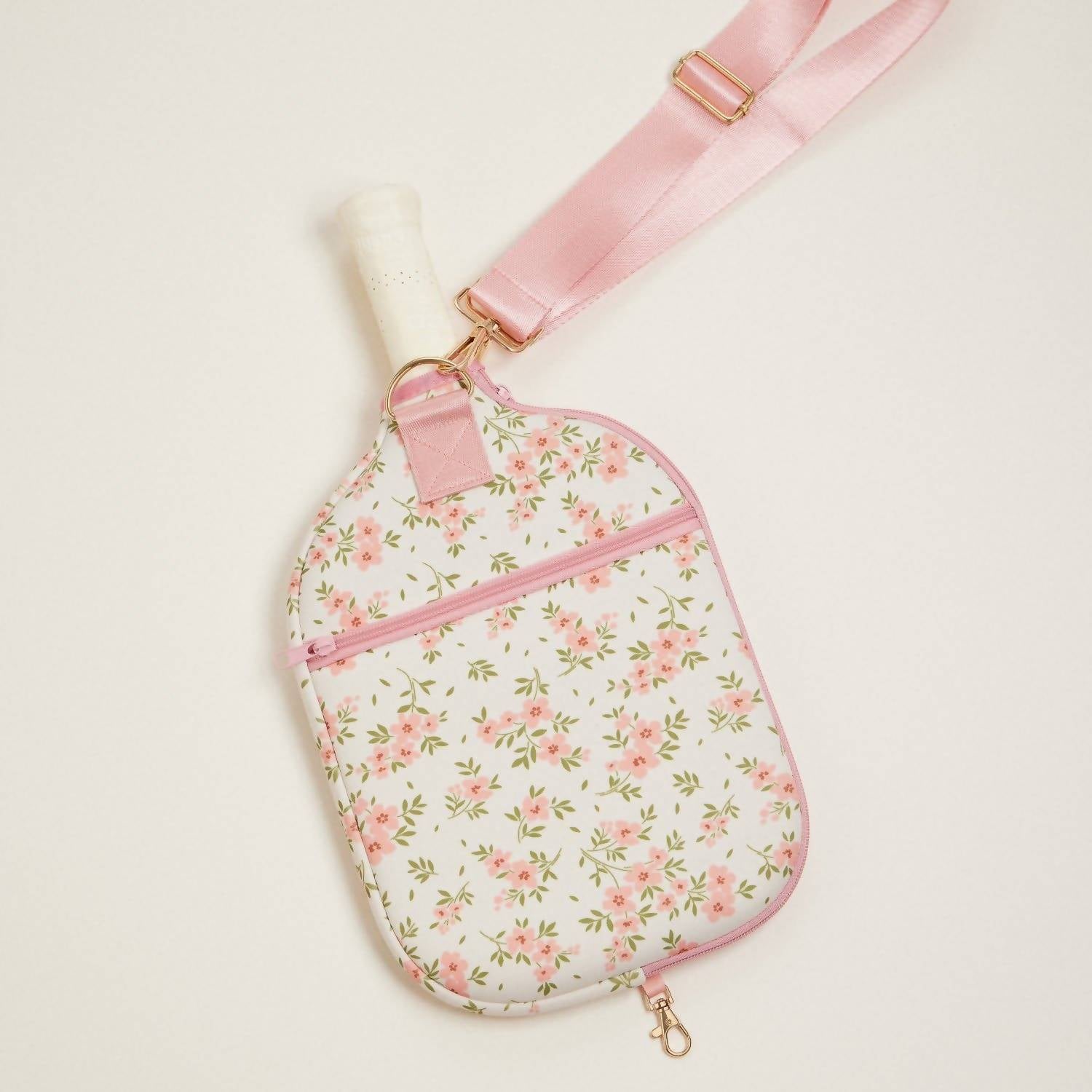 Stone & Stitch - Women's Floral Neoprene Pickleball Paddle Bag