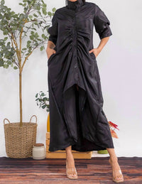 Karen T Design - Button-Down Midi Dress