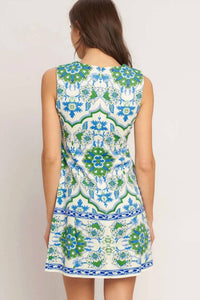 Flying Tomato - Euro Woven Mini Dress