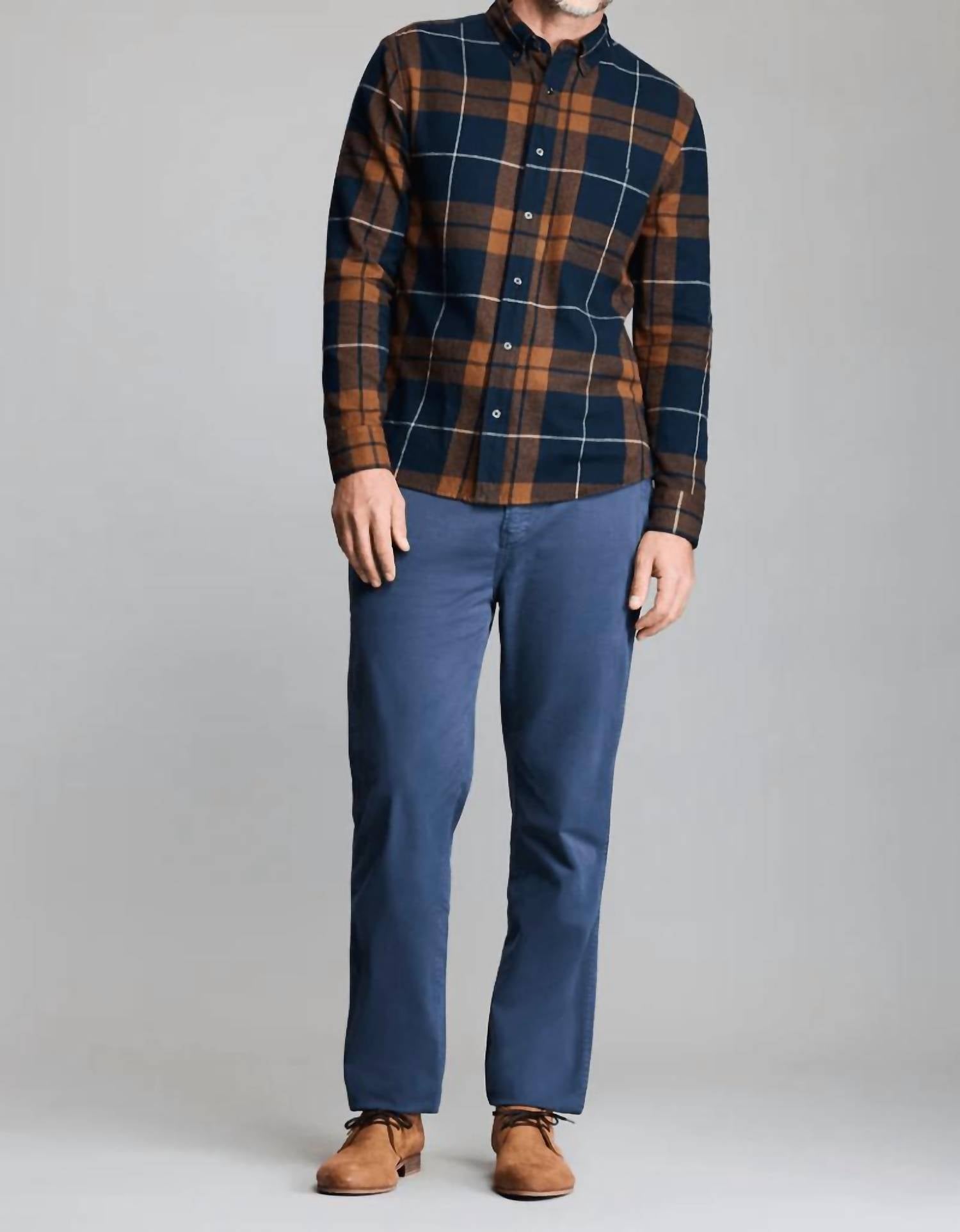 Billy Reid - Brushed Bold Plaid Tuscumbia Shirt