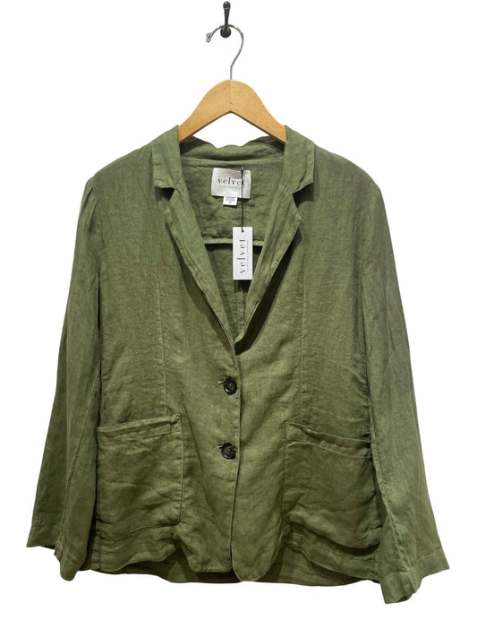 Velvet By Graham & Spencer - Women's Iman Linen Blazer