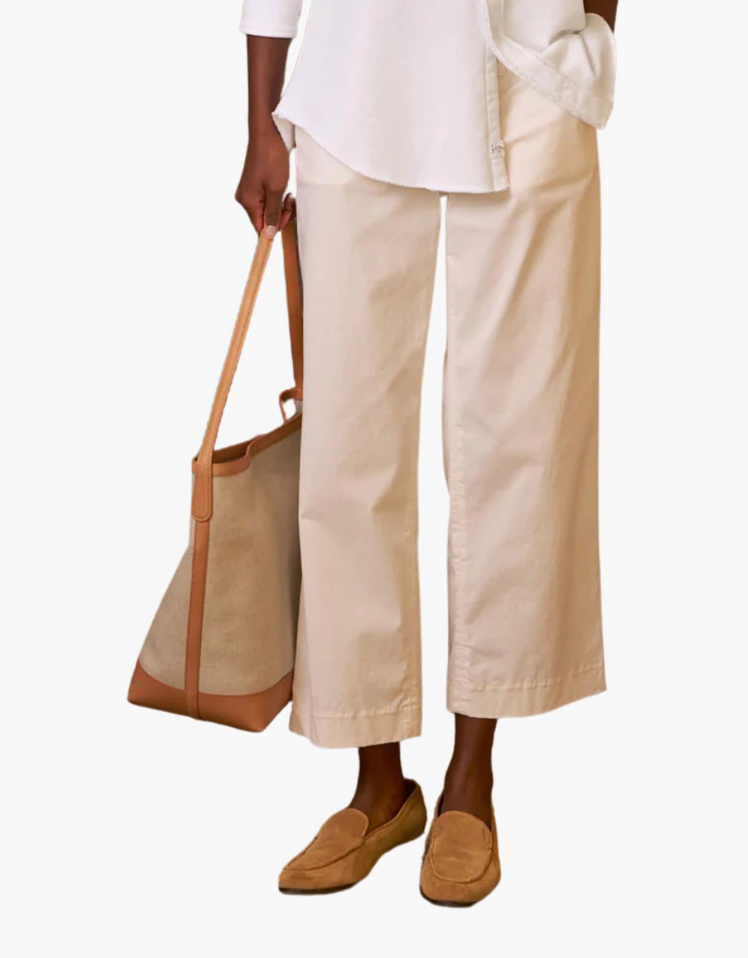 Frank & Eileen - Westport The Italian Wide Leg Chinos