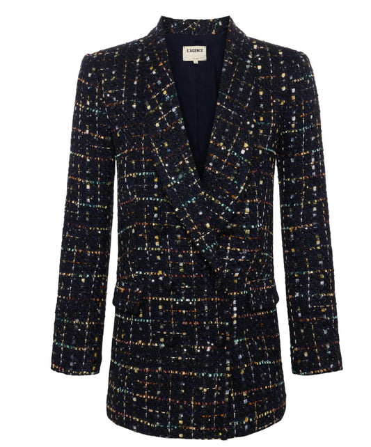 L'Agence - Women's Jayda Tweed Blazer