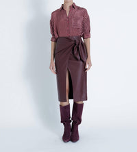 Karina Grimaldi - Malaga Cherry Stripe Top