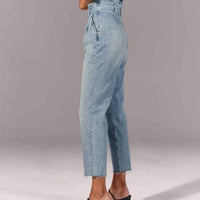 Abercrombie & Fitch - Ultra High Rise Paperbag Waist Jeans