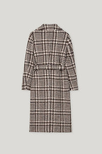 Luisa Cerano - Glencheck Coat With Belt