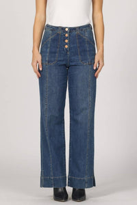 DEAR JOHN DENIM Holly Straight Leg Jeans in kentfield - women's jeans - view 4