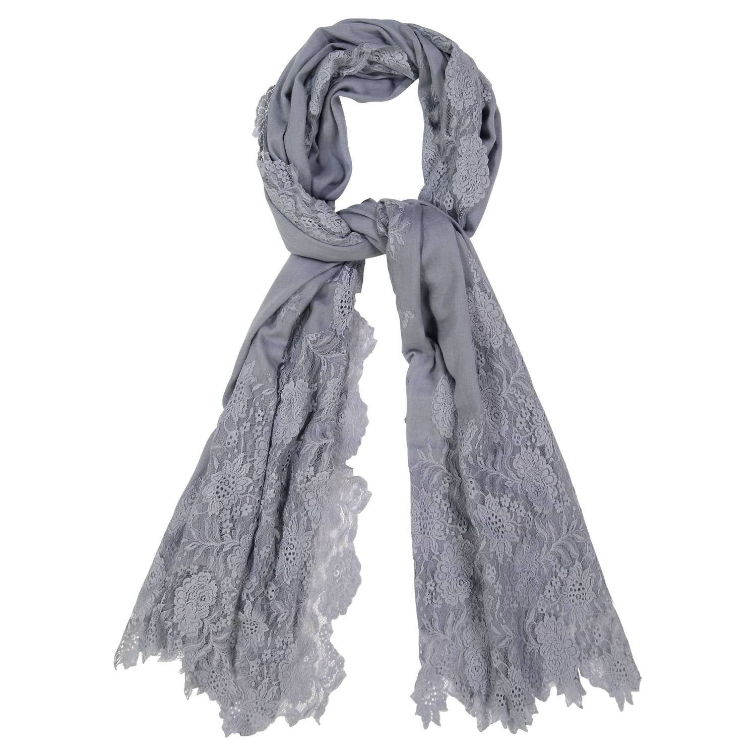 Guadalupe Design - Women's Malaga Lace Pashmina Shawl